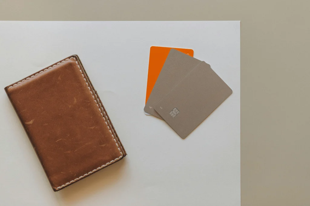 Cards and a wallet